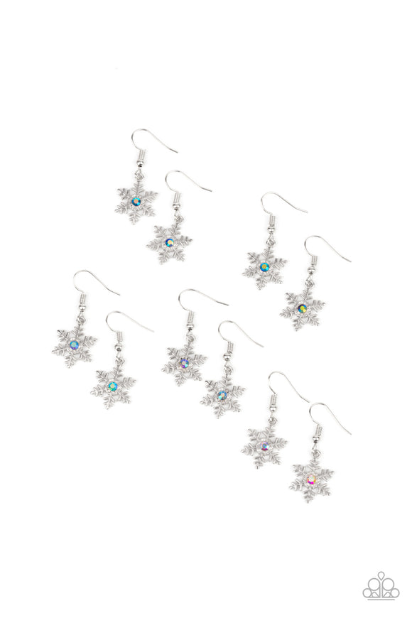 Starlet Shimmer Iridescent Earrings ~ 1.00 Each